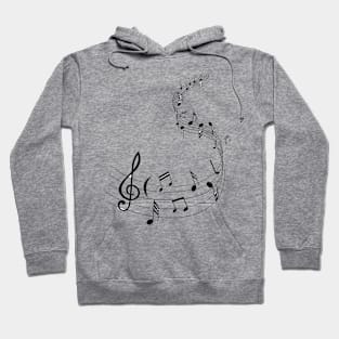 MUSICAL NOTES Hoodie